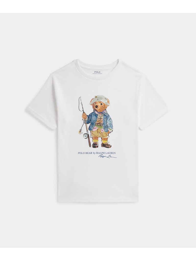 POLO RALPH LAUREN (ボーイズ 8才~20才)Polo ベア 綿織物 プルオーバー プルオーバー ラルフローレン トップス カットソー・プルオーバー 白いこと【貨物輸送無料】