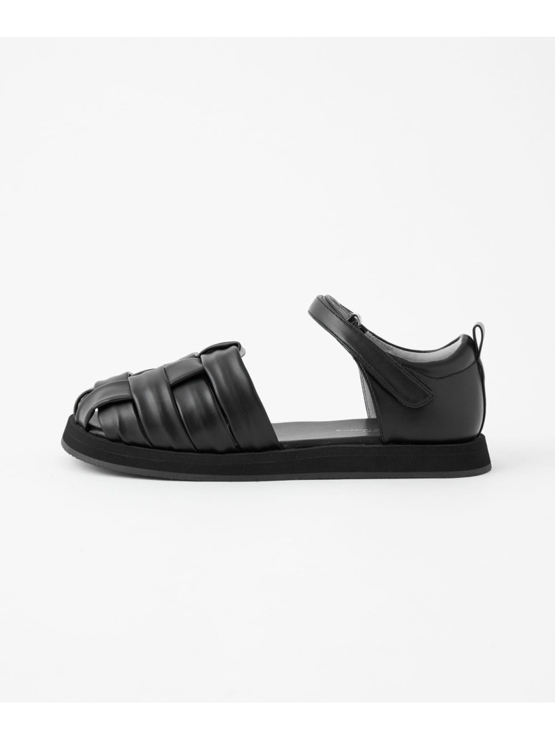 ビューティーアンドユース　ユナイテッドアローズ　グルカサンダル25cmブラック BEAUTY＆YOUTH UNITED ARROWS サンダル グルカ シューズ メンズ