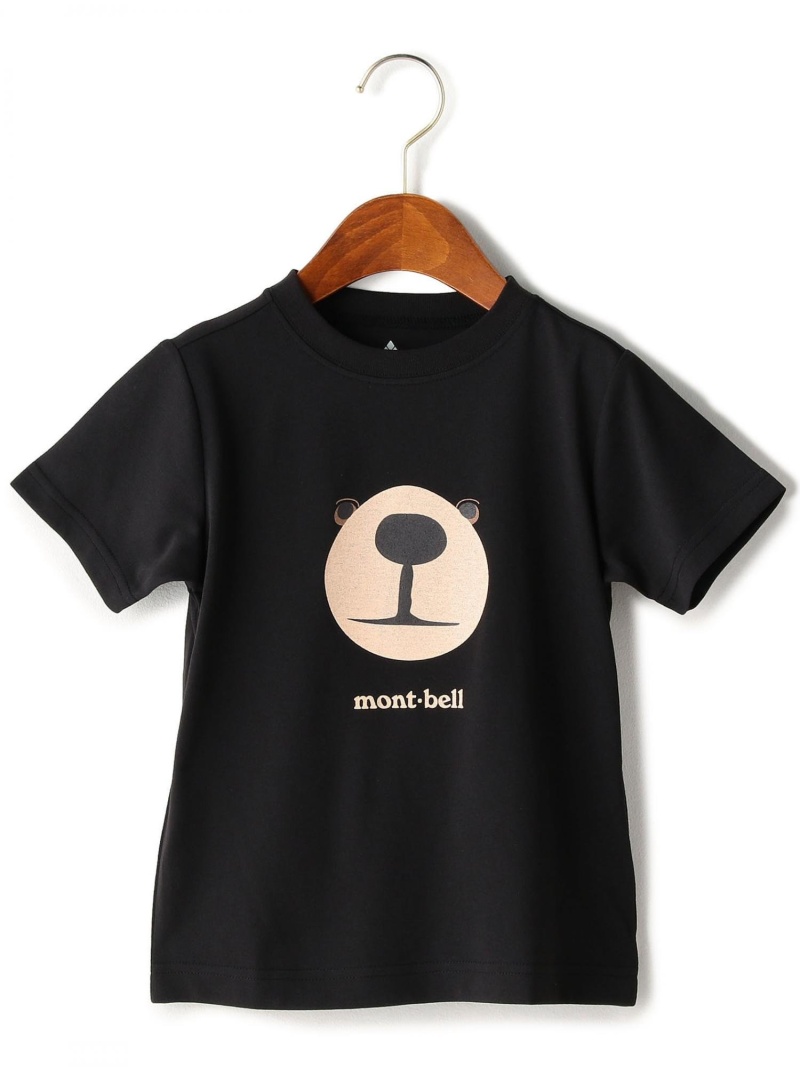 楽天市場 United Arrows Green Label Relaxing Montbell モンベル Wic モンタベアフェイスtシャツ ユナイテッドアローズ グリーンレーベルリラクシング カットソー キッズカットソー ブラック Rakuten Fashion Kids