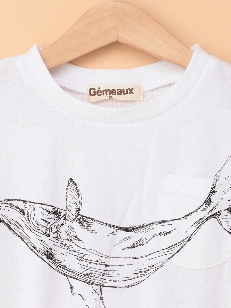 楽天市場 Sale 80 Off Gemeaux Gemeaux K クジラプリントワンピース フォーティワン ワンピース キッズワンピース カーキ Rba E Rakuten Fashion Kids