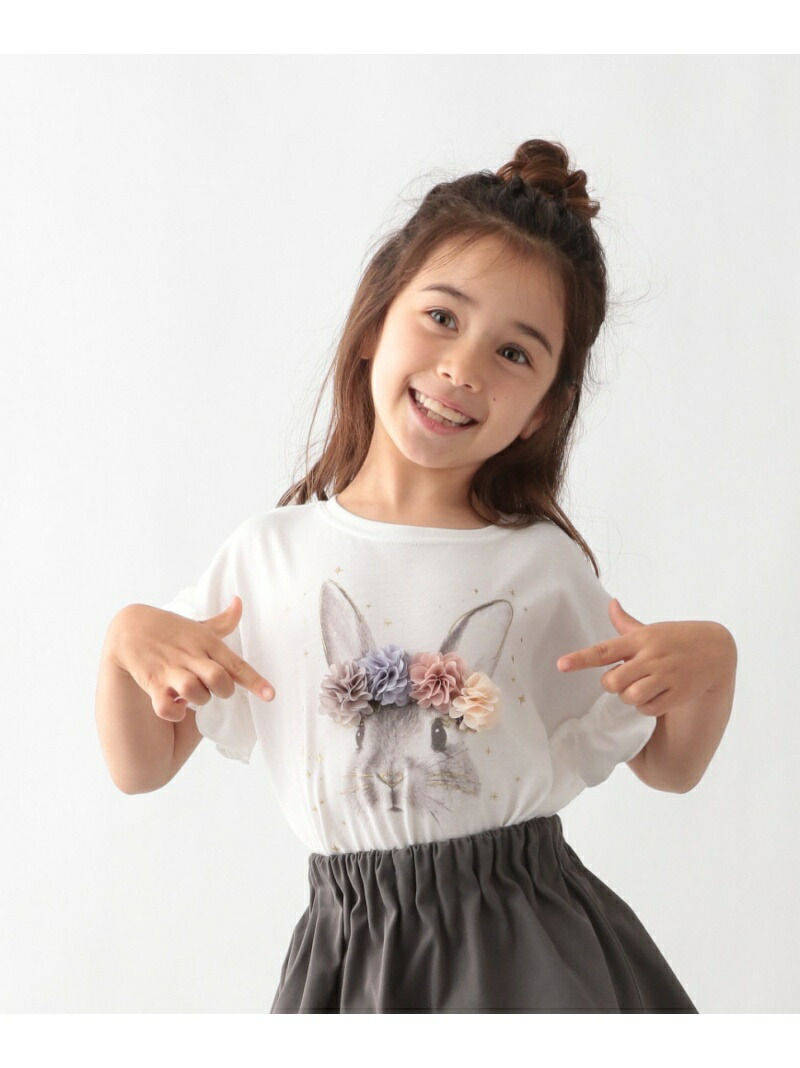 Global Work グローバルワーク キッズカットソー Dry Girlsモチーフtss カットソー K