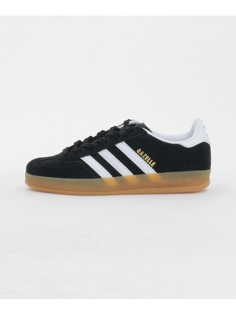 UNITED ARROWS green label relaxing 【WEB限定】＜adidas Originals＞ ガゼル インドア スニーカー / キッズ 17cm-21cm ユナイテッドアローズ グリーンレーベルリラクシング シューズ・靴 スニーカー ブラック【送料無料】