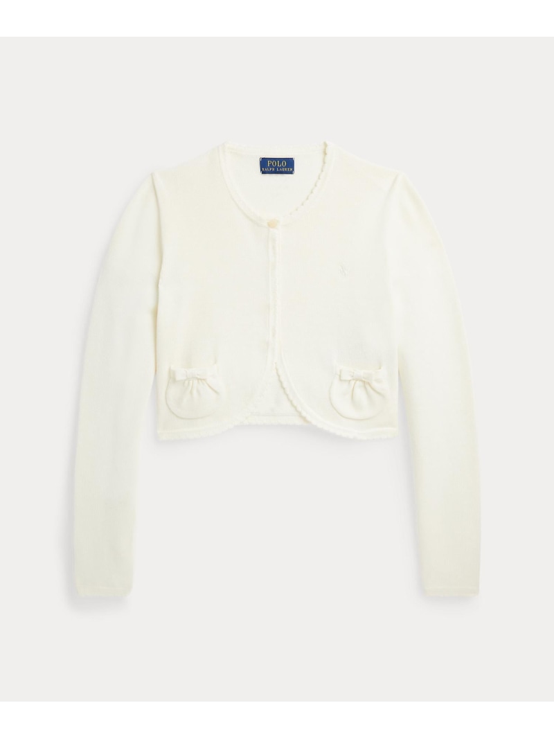 POLO RALPH LAUREN (ガールズ 7才~16才)スカラップドトリム 綿織物 ジレー ラルフローレン トップス ジレー 赤銅色【貨物輸送無料】