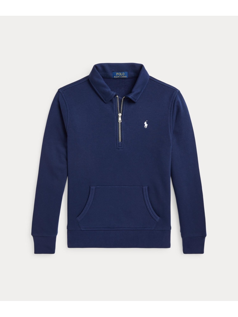 POLO RALPH LAUREN (ボーイズ 8才~20才)フレンチ テリー 黒人 トレーナー ラルフローレン トップス スウェット・トレーナー 米国海軍【貨物輸送無料】