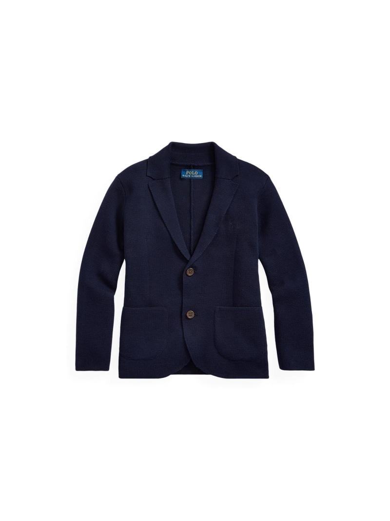 POLO RALPH LAUREN (ボーイズ 2才~4才)切れ込み ラペル 綿織物 ジレー ラルフローレン トップス ジレー 米国海軍【貨物輸送無料】