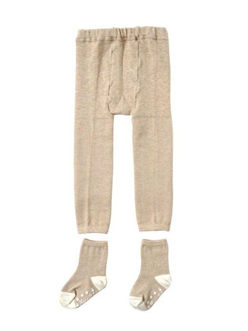 Hoppetta Plus オーガニックコットン K レギンスソックスセット