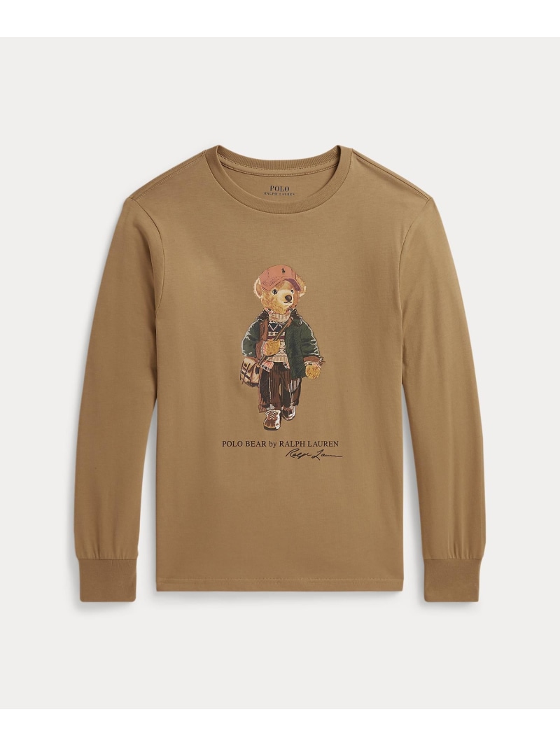 POLO RALPH LAUREN (ボーイズ 8才~20才)Polo ベア コットン ジャージー Tシャツ ラルフローレン トップス カットソー・Tシャツ ブラウン【送料無料】｜ Fashion Kids 9,372円