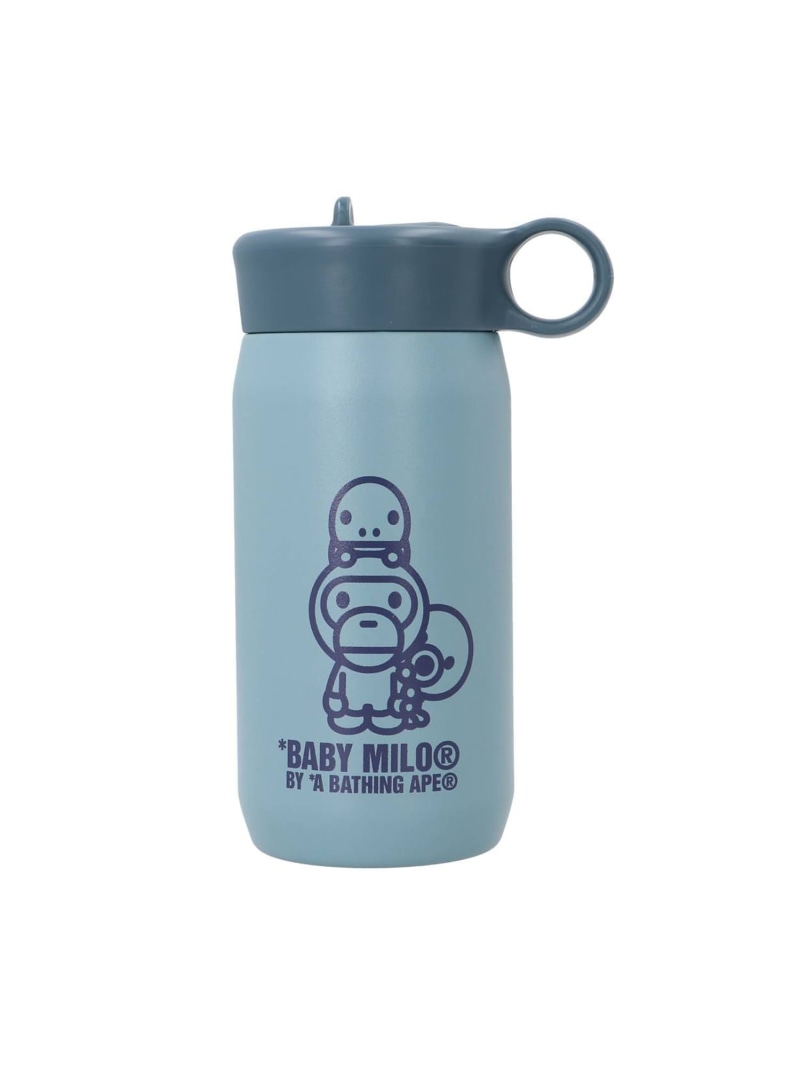 A BATHING APE BAPE X KINTO - BABY MILO PLAY TUMBLER 300ML 成功 ア ベイシング エイプ 食器・調理器具・キッチン用品 グラス・マグカップ・タンブラー ブルー ベージュ【送料無料】