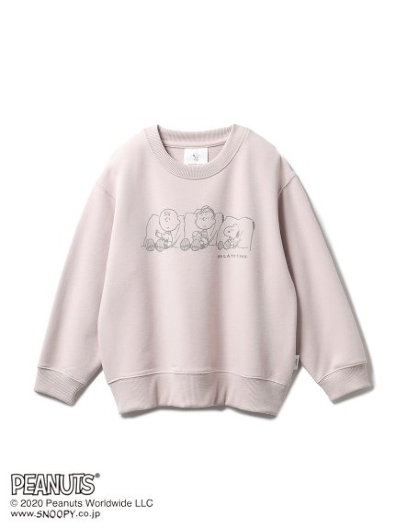 楽天市場 Gelato Pique Online限定 Peanuts 裏毛 Kids プルオーバー ジェラートピケ カットソー キッズカットソー ピンク ブルー 送料無料 Rakuten Fashion Kids