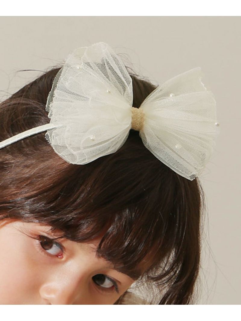 Rora RORA ローラ シャーロット カチューシャ ローラ ヘアアクセサリー カチューシャ・ヘアバンド ピンク ホワイト画像