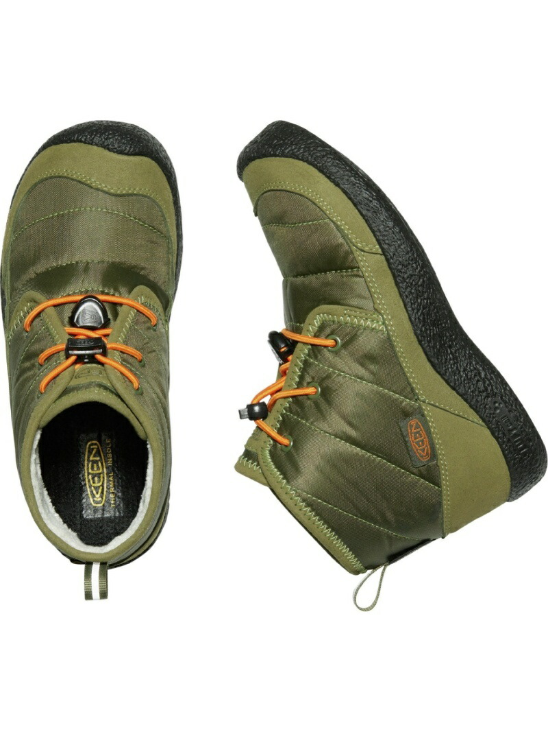 KEEN (KIDS)HOWSER II CHUKKA WP/(キッズ)ハウザー ツー チャッカ ウォータープルーフ キーン シューズ・靴 ブーツ グリーン【送料無料】