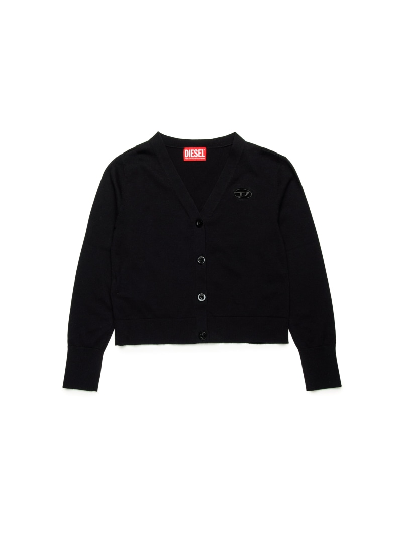 【SALE／40%OFF】DIESEL キッズ ジレー KMARTE ディーゼル トップス ジレー オレンジ色 黒いこと【RBA_E】【貨物輸送無料】