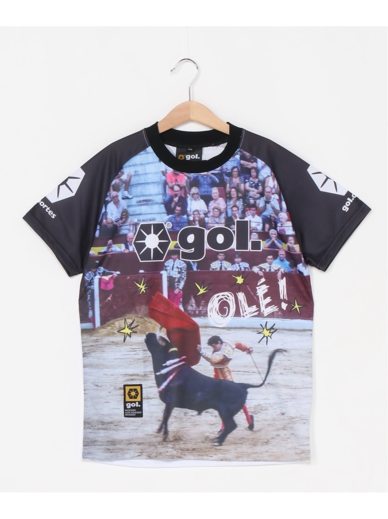 gol. (K)ゴル642Jプラシャツ ゴル トップス カットソー・Tシャツ ベージュ ブラック ホワイト グレー【送料無料】