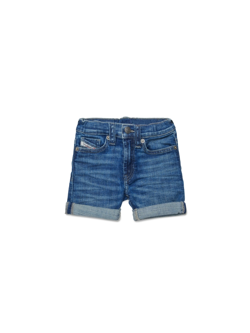 DIESEL ベビー デニムショートパンツ PGALLYB ディーゼル パンツ ジーンズ・デニムパンツ ブルー【送料無料】
