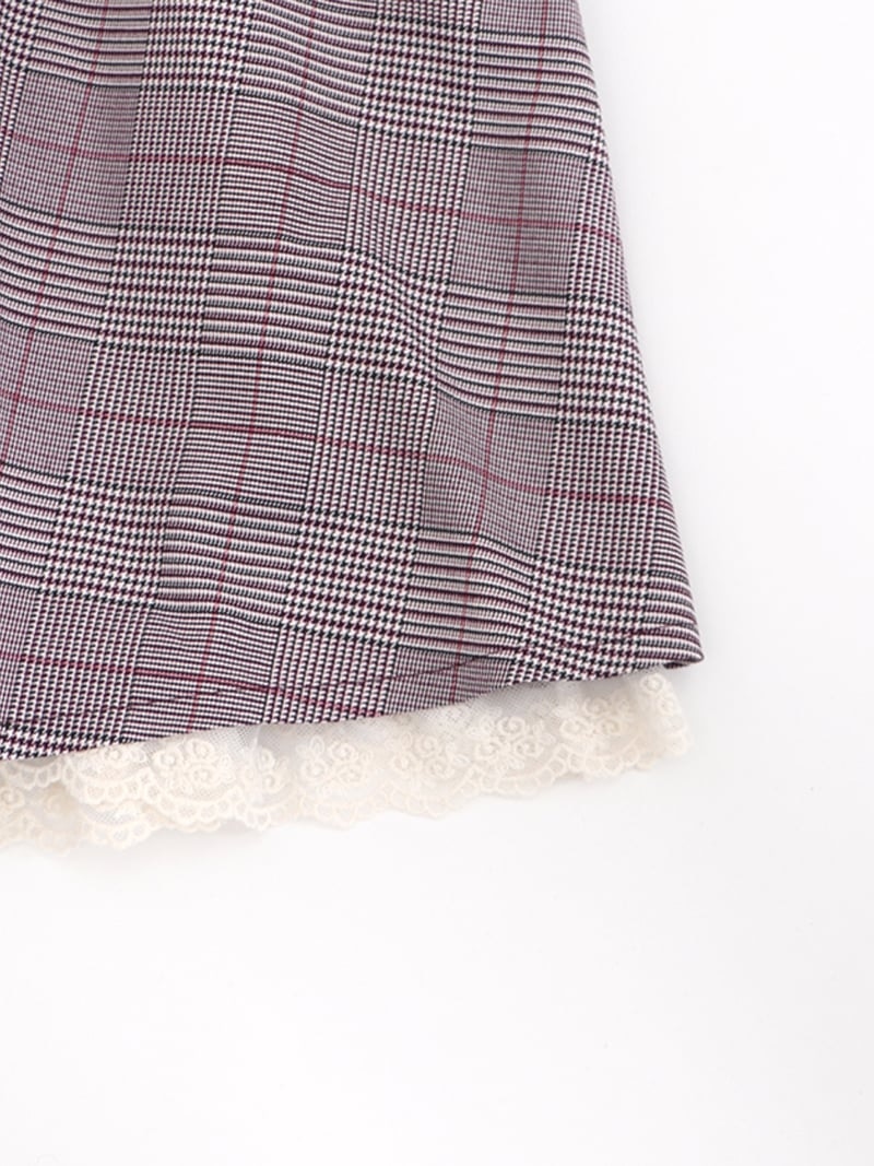 Axes Femme K ビスチェ切替チェック柄op アクシーズファム ワンピース キッズワンピース 送料無料 Doorsinmotioninc Com