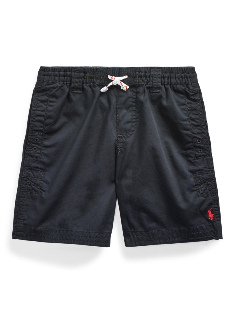 POLO RALPH LAUREN (ボーイズ 5才~7才)コットンツイル ドローストリング ショートパンツ ラルフローレン パンツ その他のパンツ ブラック【送料無料】