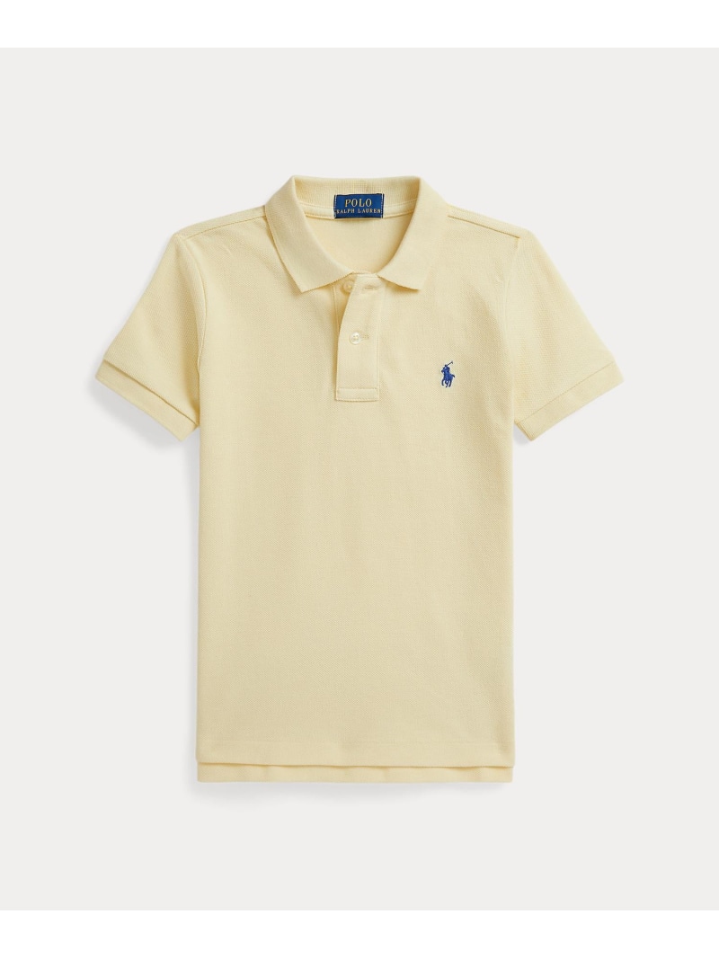 POLO RALPH LAUREN (ボーイズ 2才~7才)アイコニック メッシュ ポロシャツ ラルフローレン トップス ポロシャツ イエロー【送料無料】