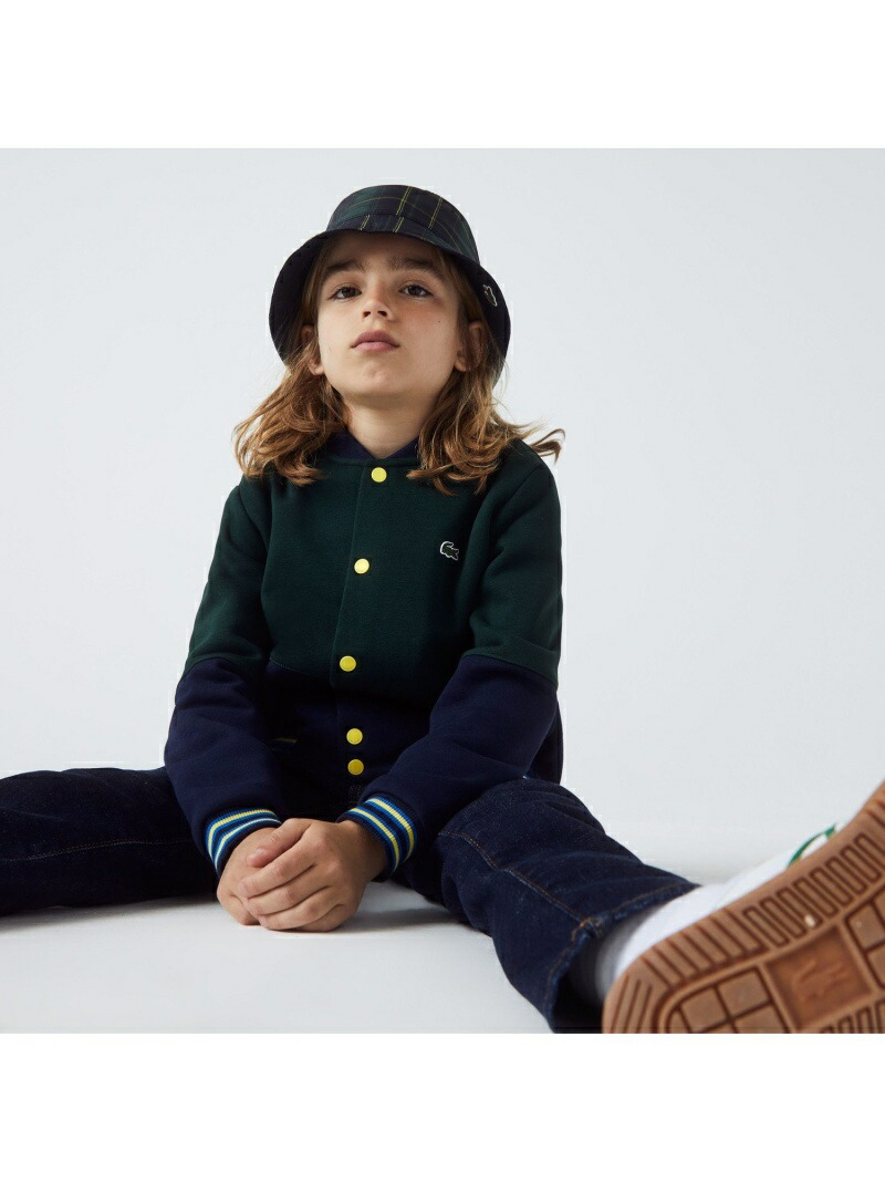 高い品質 LACOSTE BOYSスウェットバーシティジャケット ラコステ コート ジャケット ブルゾン ネイビー fucoa.cl