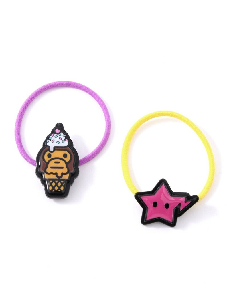 マイロちゃんヘッドアクセサリー 楽天市場】A BATHING APE BABY MILO HAIR RUBBER K ア