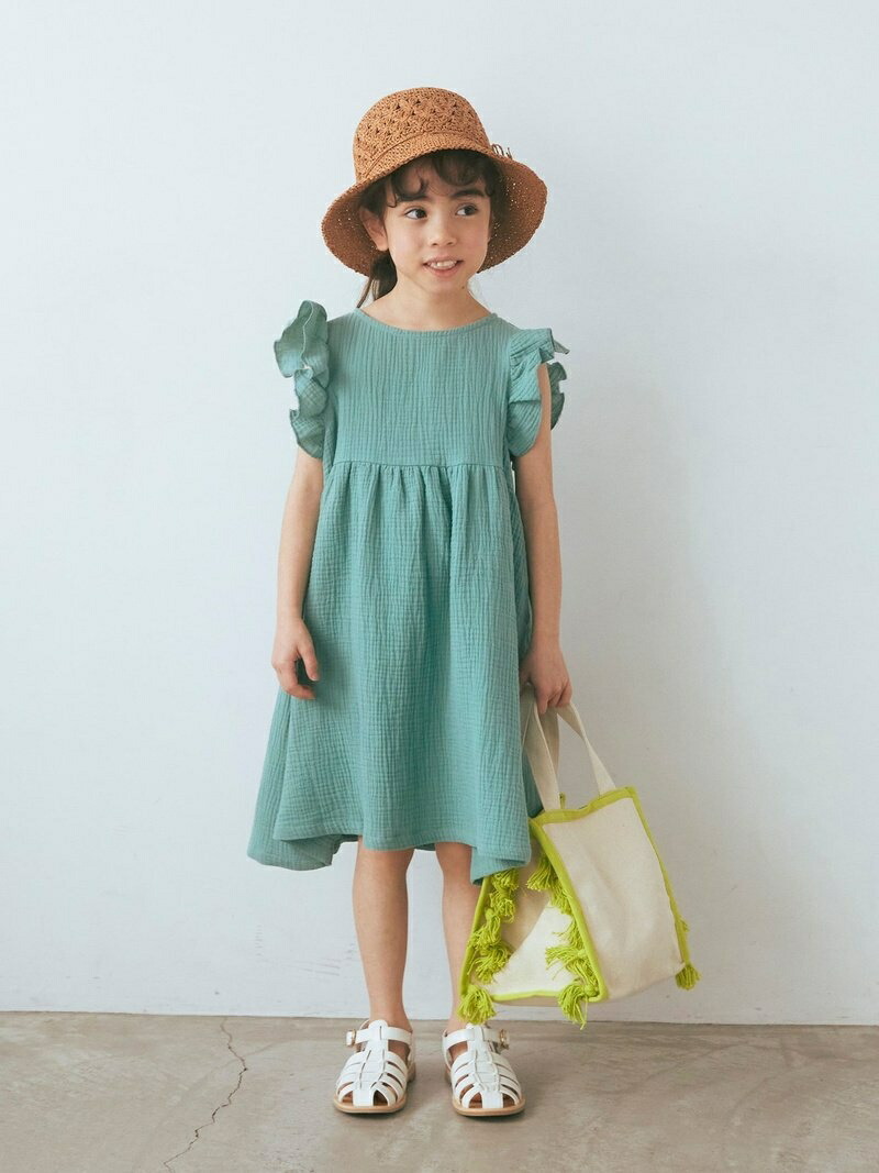 楽天市場 Sale 40 Off United Arrows Green Label Relaxing キッズ Wガーゼワンピース ユナイテッドアローズ グリーンレーベルリラクシング ワンピース シャツワンピース Rba E Rakuten Fashion Kids