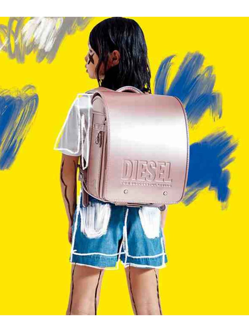 DIESEL GLOSSY & MATT(グロッシー&マット)ランドセル【即納】 シフォン バッグ ランドセル シルバー ピンク ブラック【送料無料】