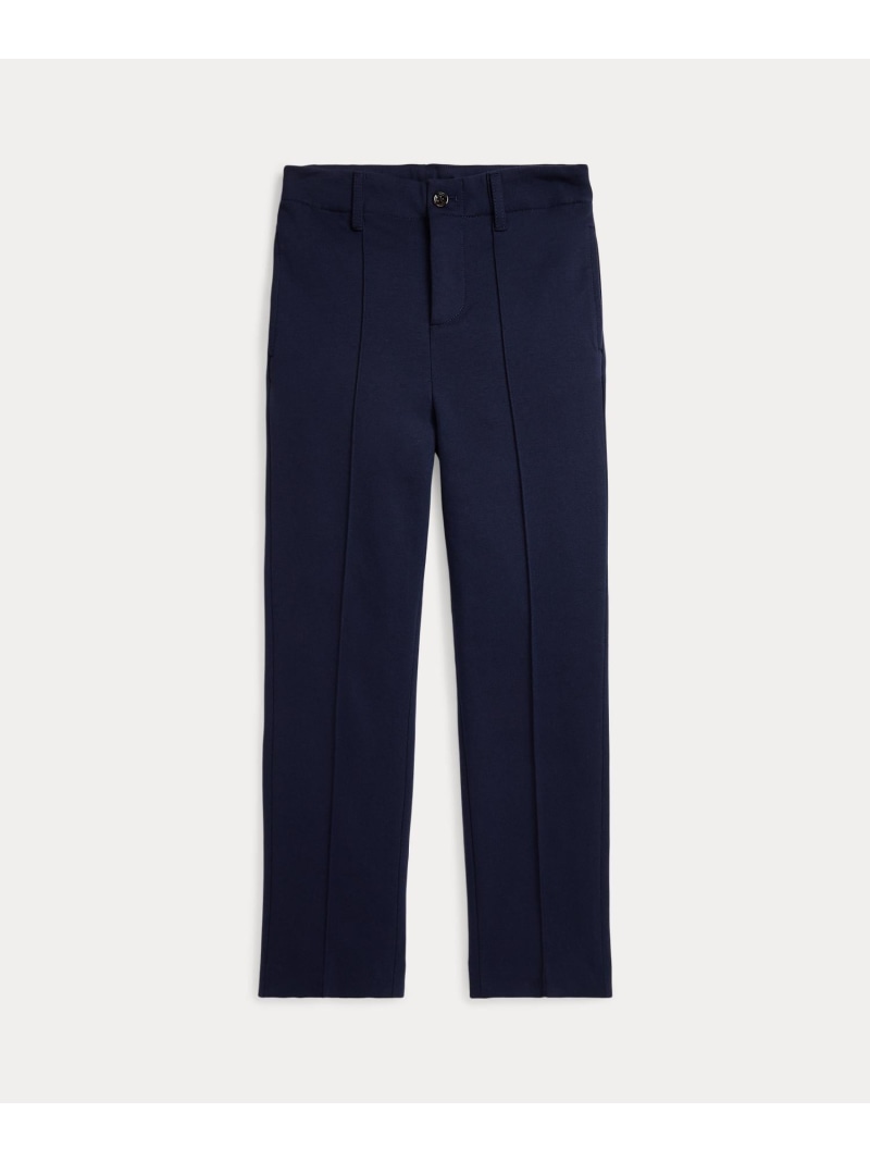 POLO RALPH LAUREN (ボーイズ 8才~20才)ピンタックド ジャージー トラウザー パンツ ラルフローレン パンツ スラックス・ドレスパンツ ネイビー【送料無料】