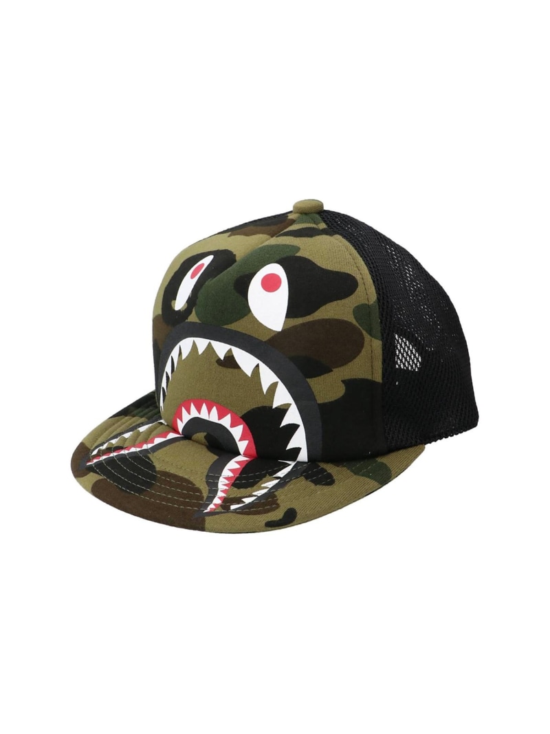 A BATHING APE アベイシングエイプ ABCカレッジキャップ グリーン A BATHING APE アベイシングエイプ ABC カレッジキャップ