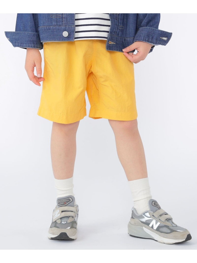 SHIPS KIDS 【SHIPS KIDS別注】Gramicci:100~130cm /デュラブル ナイロン ショーツ シップス パンツ その他のパンツ ベージュ ブルー イエロー【送料無料】