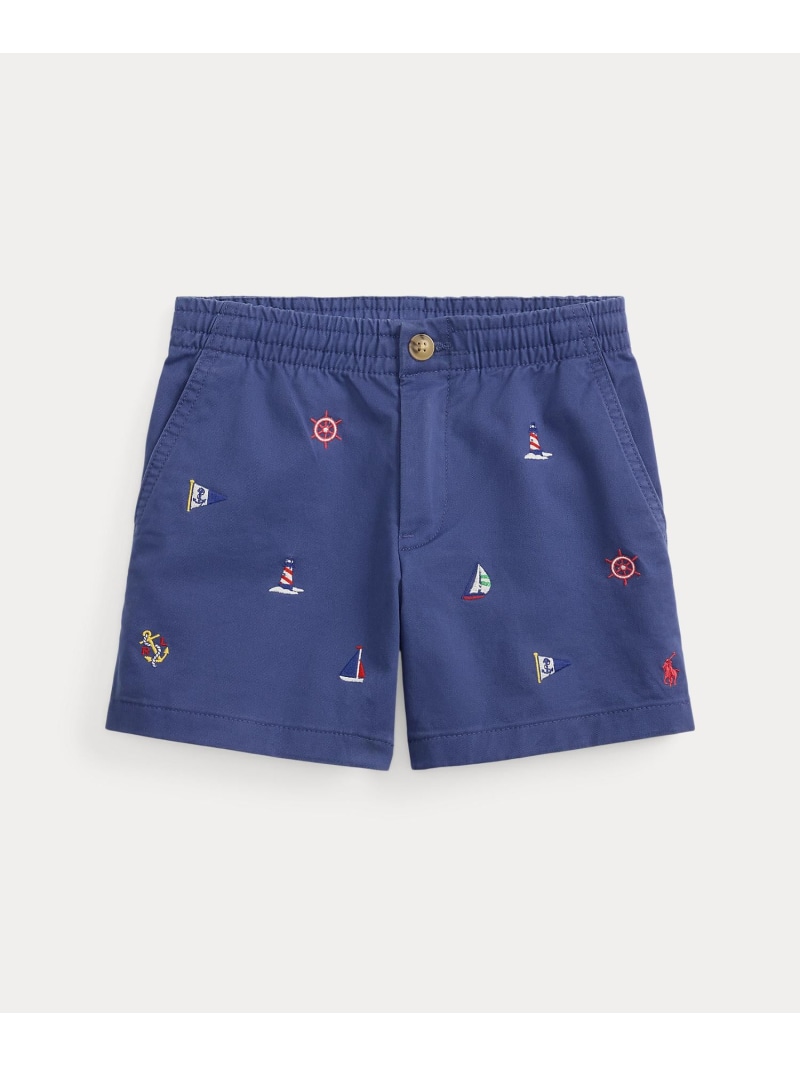 POLO RALPH LAUREN (ボーイズ 2才~7才)Polo プレップスター ストレッチ ツイル ショートパンツ ラルフローレン パンツ その他のパンツ ネイビー【送料無料】