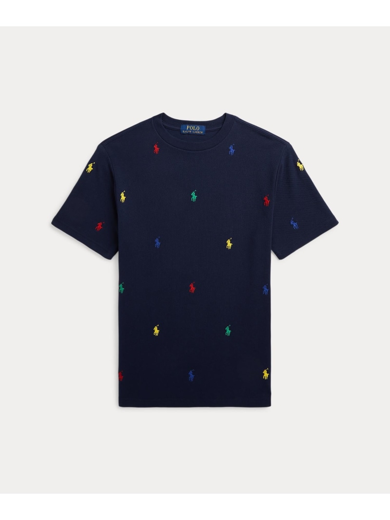 POLO RALPH LAUREN (ボーイズ 8才~20才)Polo ポニー コットン メッシュ Tシャツ ラルフローレン トップス カットソー・Tシャツ ネイビー【送料無料】| Fashion Kids