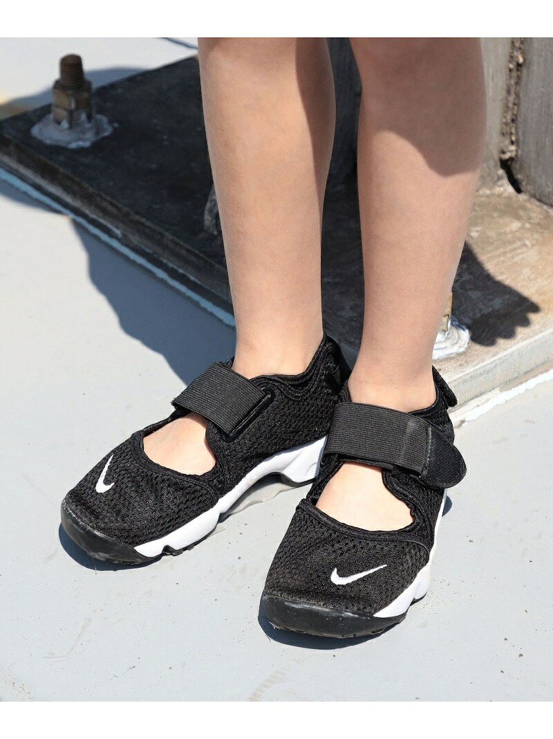 SHIPS KIDS NIKE:AIR RIFT シップス シューズ・靴 スニーカー 黒いこと【貨物輸送無料】