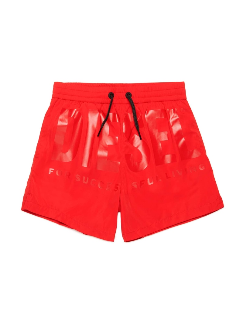 【SALE／53%OFF】DIESEL DIESEL ディーゼル Kids \u0026 Junior ブランドロゴスイムウェア水泳着 シフォン 水泳着・スイムグッズ 水泳着 赤いこと 黒いこと 青碧【RBA_E】【貨物輸送無料】