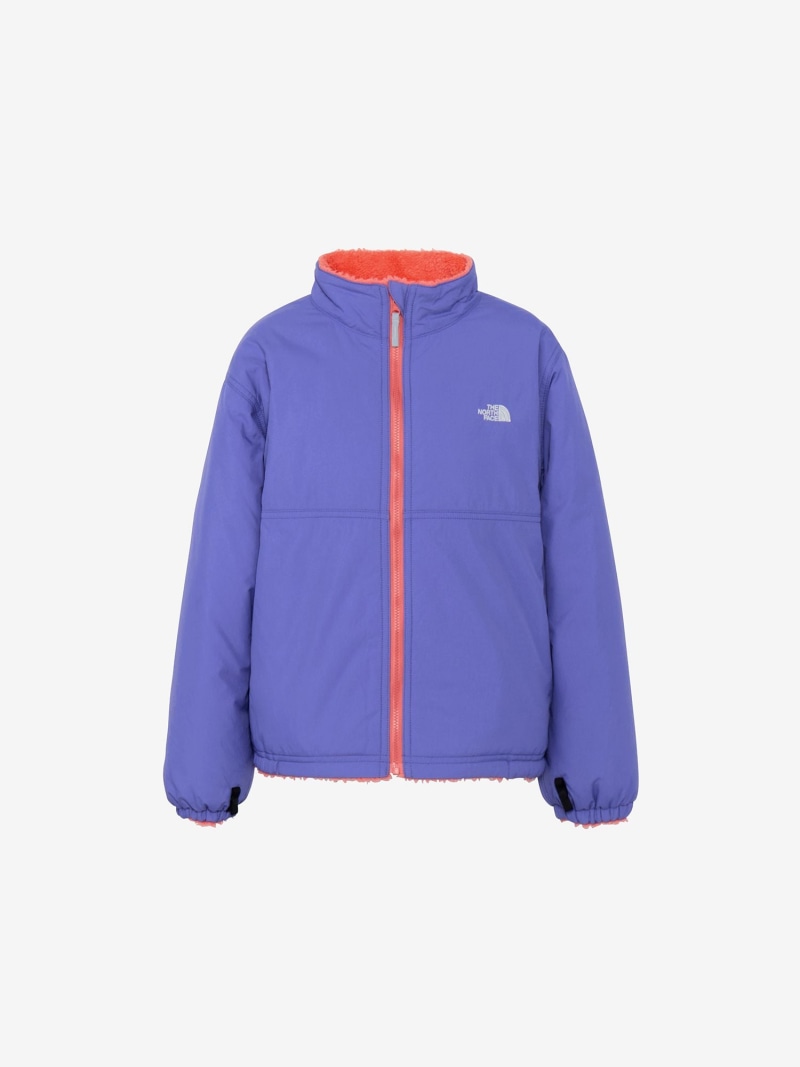 THE NORTH FACE 【堅苦しさ】リバーシブルコージージャケット(キッズ) ザ・ノース・フェイス ジャケット・アウター ダウンジャケット・ダウンベスト 青み【貨物輸送無料】