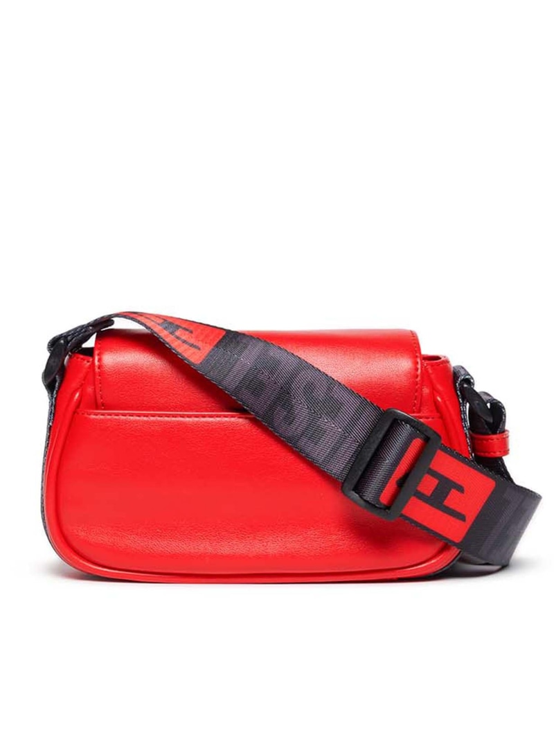 【SALE／52%OFF】DIESEL DIESEL ディーゼル Kids \u0026 Junior ブランドロゴクロスボディバッグ シフォン 御徒面子 ボディバッグ・ウエストポーチ 赤いこと【RBA_E】【貨物輸送無料】