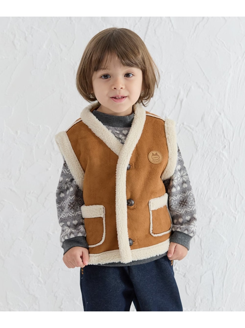 モイモルン　ブラウン　ベスト moimoln - モイモルン ブラウン ベストの通販 by kkrab\u0027s shop