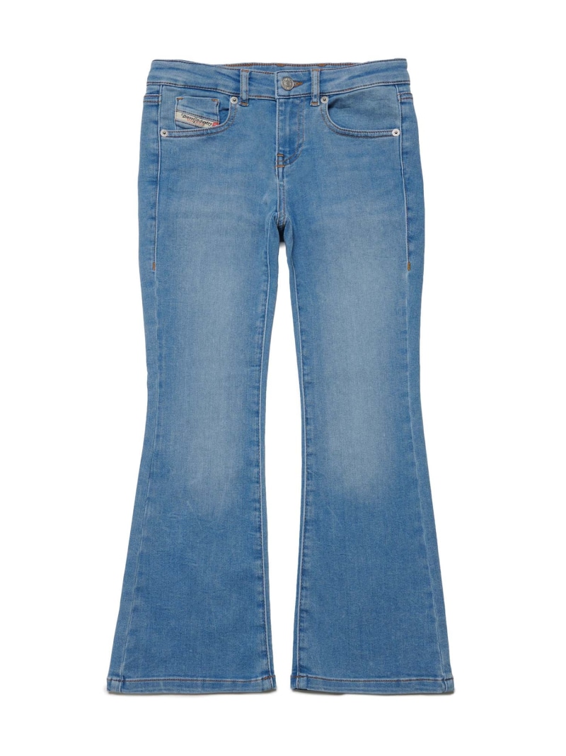 【SALE／62%OFF】DIESEL DIESEL ディーゼル Kids & Junior デニムパンツ シフォン パンツ ジーンズ・デニムパンツ ブルー【RBA_E】【送料無料】