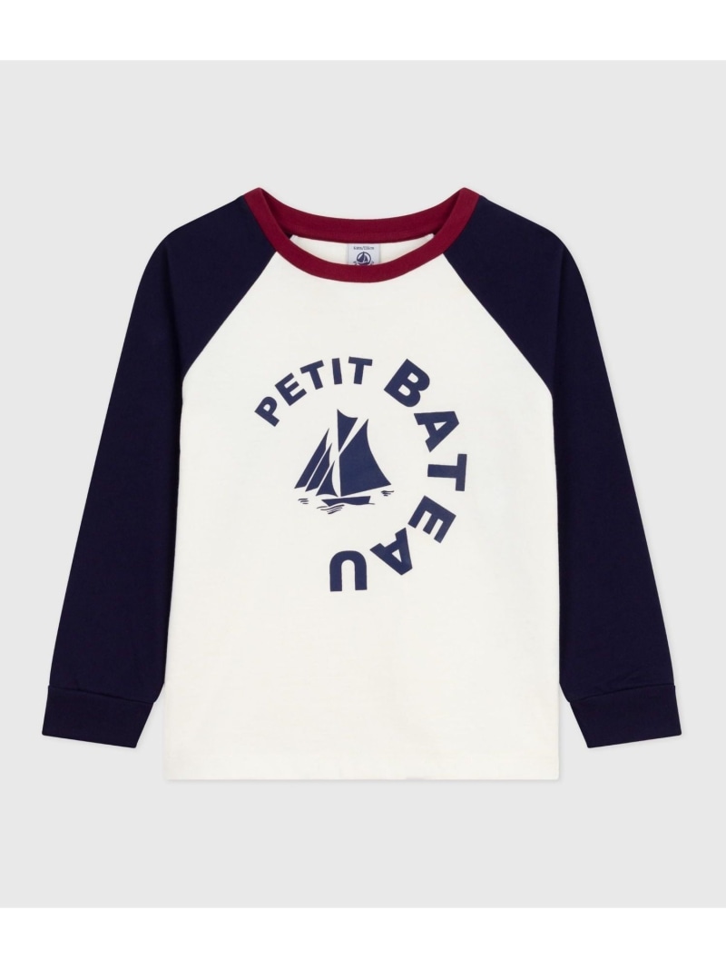 【SALE／10%OFF】PETIT BATEAU 長袖Tシャツ プチバトー トップス カットソー・Tシャツ ホワイト【RBA_E】【送料無料】