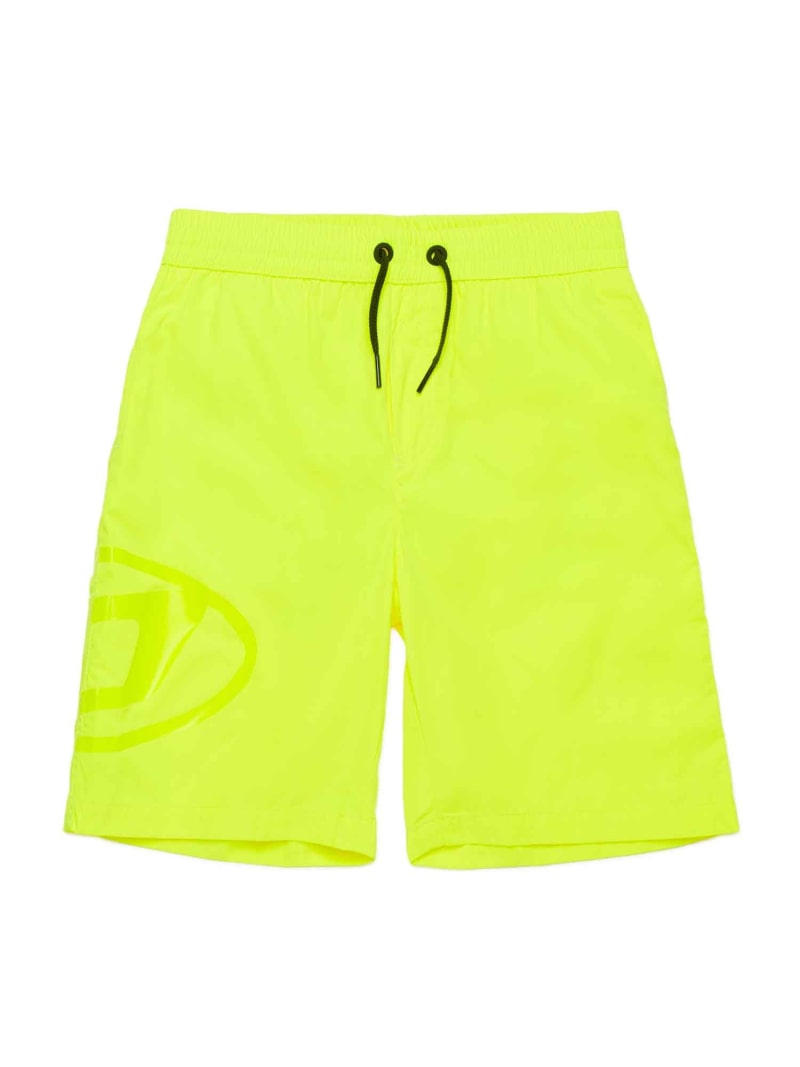 【SALE／53%OFF】DIESEL DIESEL ディーゼル Kids \u0026 Junior ブランドロゴスイムウェア水泳着 シフォン 水泳着・スイムグッズ 水泳着 緑であること 青碧 黄色 オレンジ色【RBA_E】【貨物輸送無料】
