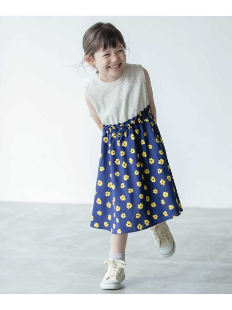 The Shop ワンピース ティーケー ドッキングフラワーワンピース Tk ショップ ザ