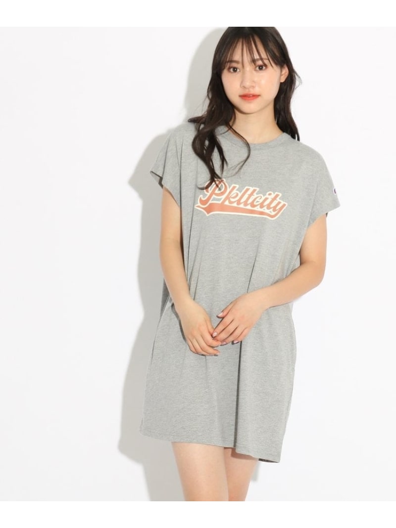 Pink Latte フレンチスリーブワンピース ピンク