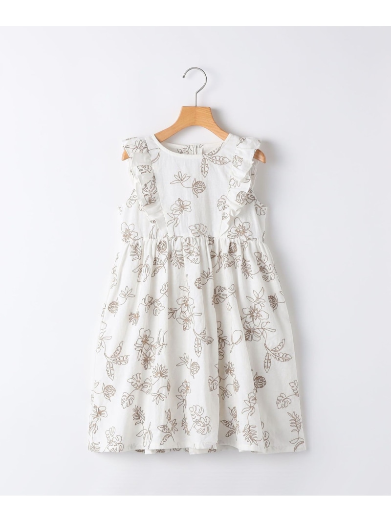 SHIPS KIDS SHIPS KIDS:90糎 /刺しゅう 衣装 シップス 衣装・お召しもの 衣装 白いこと【貨物輸送無料】 ワンピース-キッズ・ベビー・マタニティ