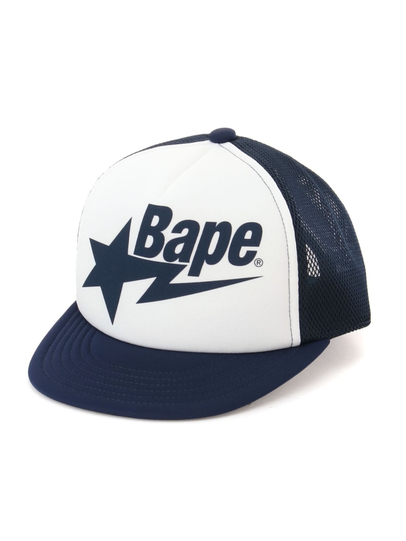 極美品 BAPE STA メッシュキャップ タグ付き pd3287-01_1.jpg