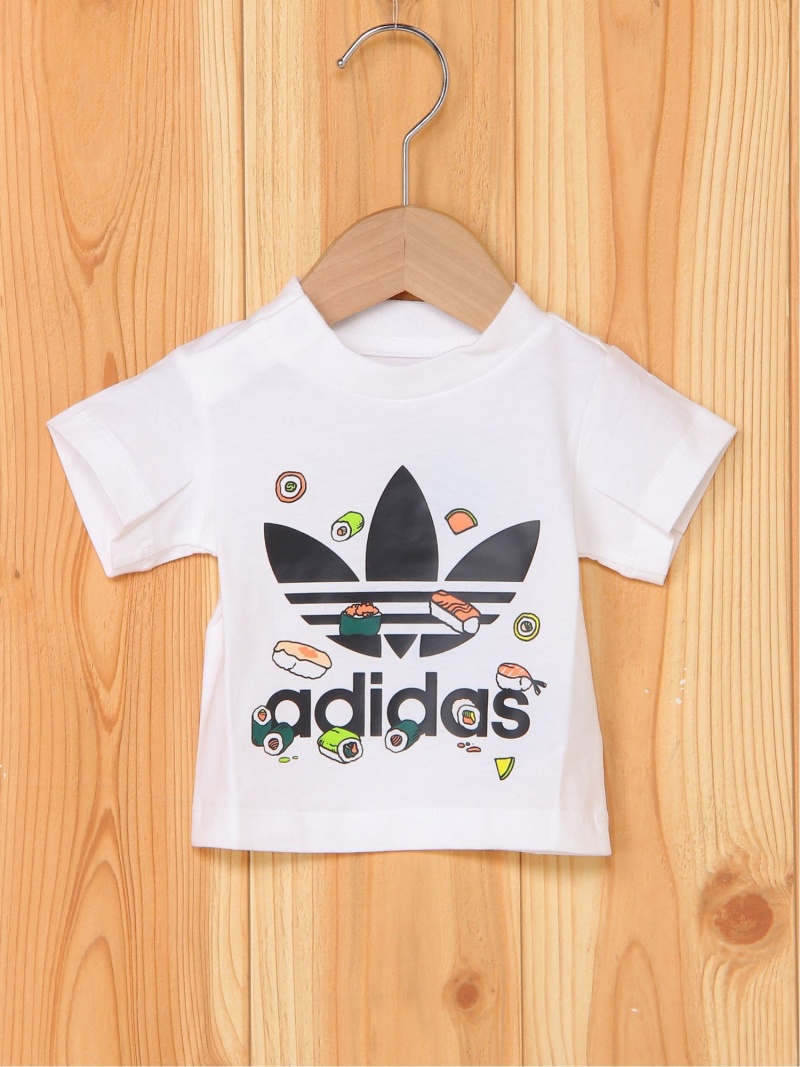 楽天市場 Sale 70 Off Adidas Originals K Tee Sushi アディダス カットソー キッズカットソー ホワイト Rba E Rakuten Fashion Kids