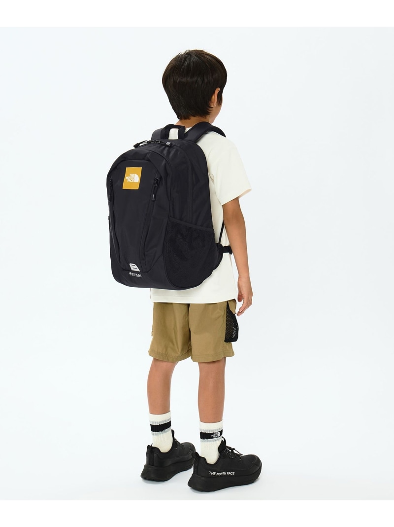 THE NORTH FACE 【公式】ラウンディ(キッズ) ザ・ノース・フェイス バッグ リュック・バックパック イエロー ブラック カーキグリーン ピンク ブルー ベージュ【先行予約】*【送料無料】