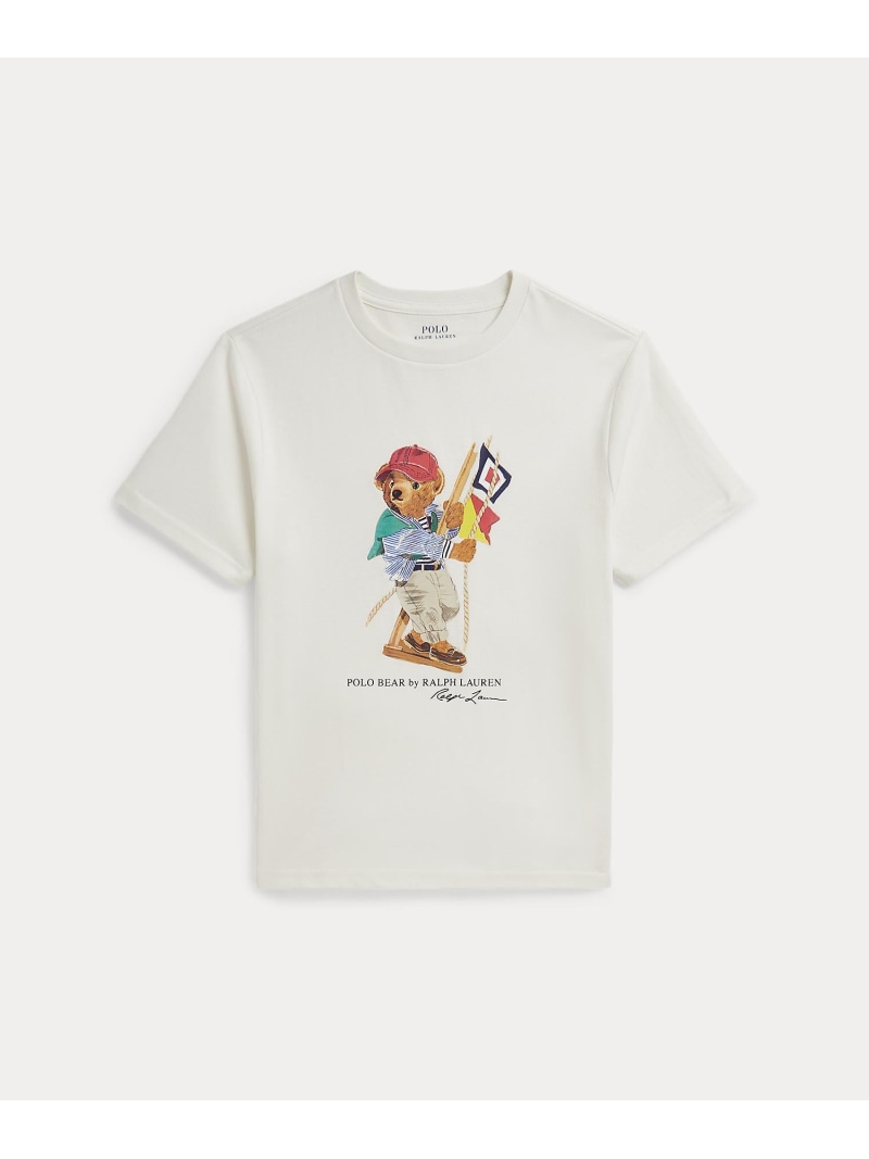 POLO RALPH LAUREN (ボーイズ 8才~20才)Polo ベア コットン ジャージー Tシャツ ラルフローレン トップス カットソー・Tシャツ ベージュ【送料無料】
