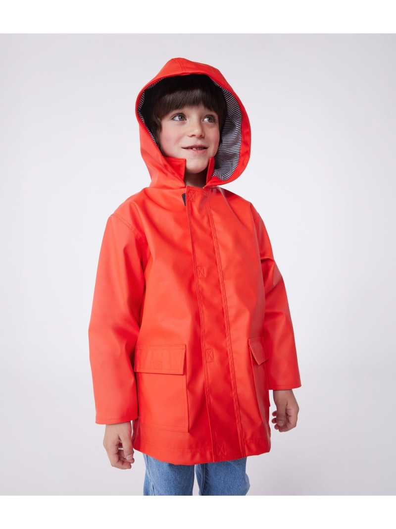 【SALE／20%OFF】PETIT BATEAU ヨットパーカ プチバトー ジャケット・アウター 山岳パーカー 赤いこと 緑であること【RBA_E】【貨物輸送無料】