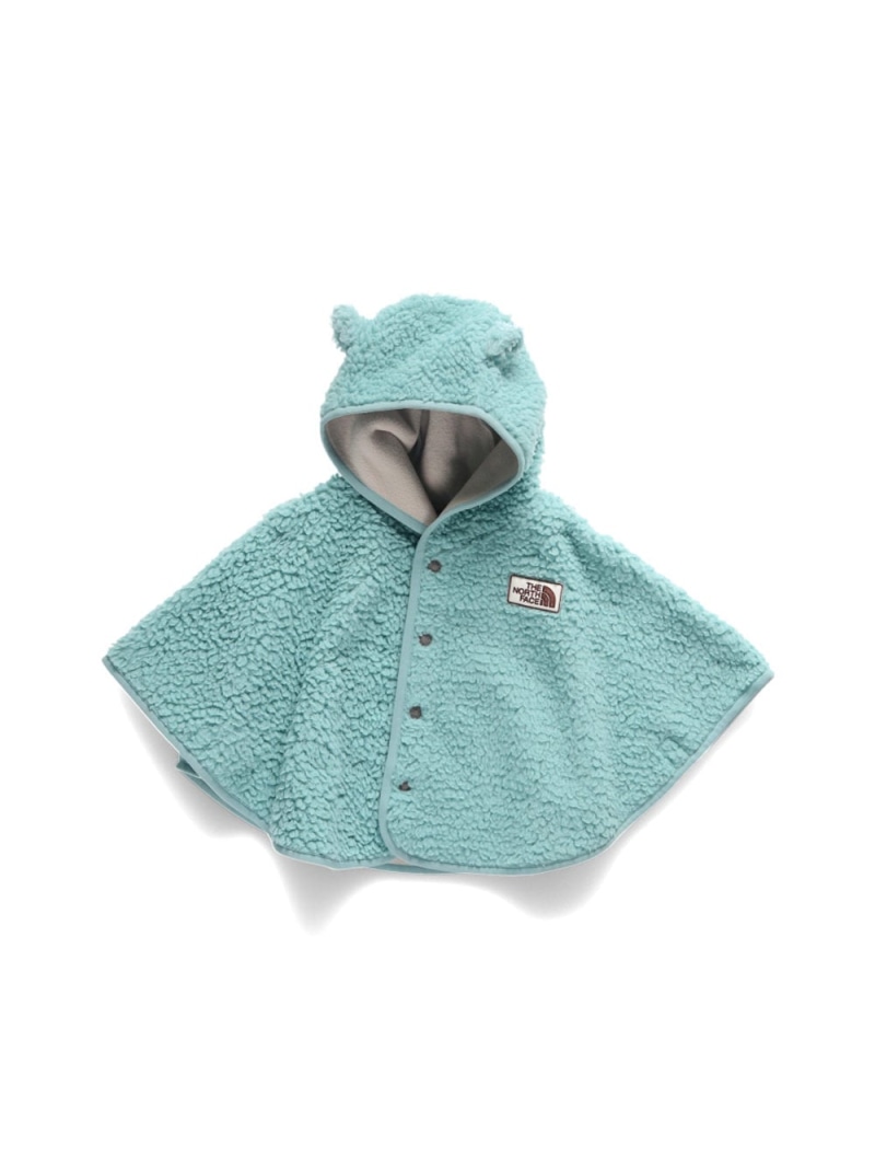 THE NORTH FACE 【WEB押さえる/THE NORTH FACE/ザ・ノース・フェイス】カドルフリースポンチョ NAB72402 ブランシェス マタニティウェア・ベビー設備 余分の物のもの言う花グッズ 白いこと ベージュ 青み【貨物輸送無料】