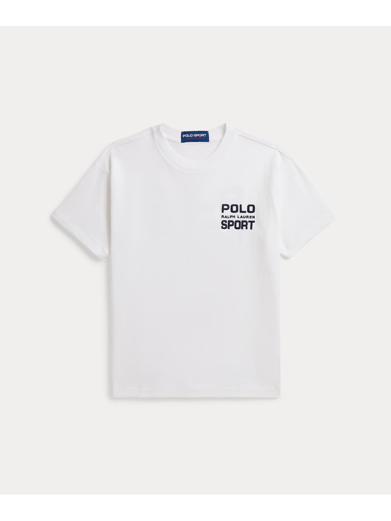 POLO RALPH LAUREN (ボーイズ 8才~20才)Polo Sport コットン ジャージー Tシャツ ラルフローレン トップス カットソー・Tシャツ ホワイト【送料無料】