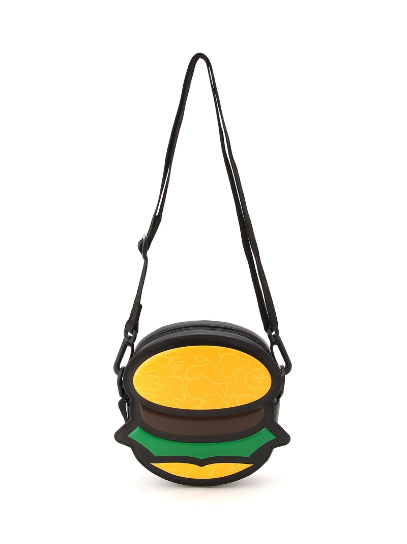 A BATHING APE HAMBURGER MINI SHOULDER BAG ア ベイシング エイプ バッグ ショルダーバッグ【送料無料】｜ Fashion Kids