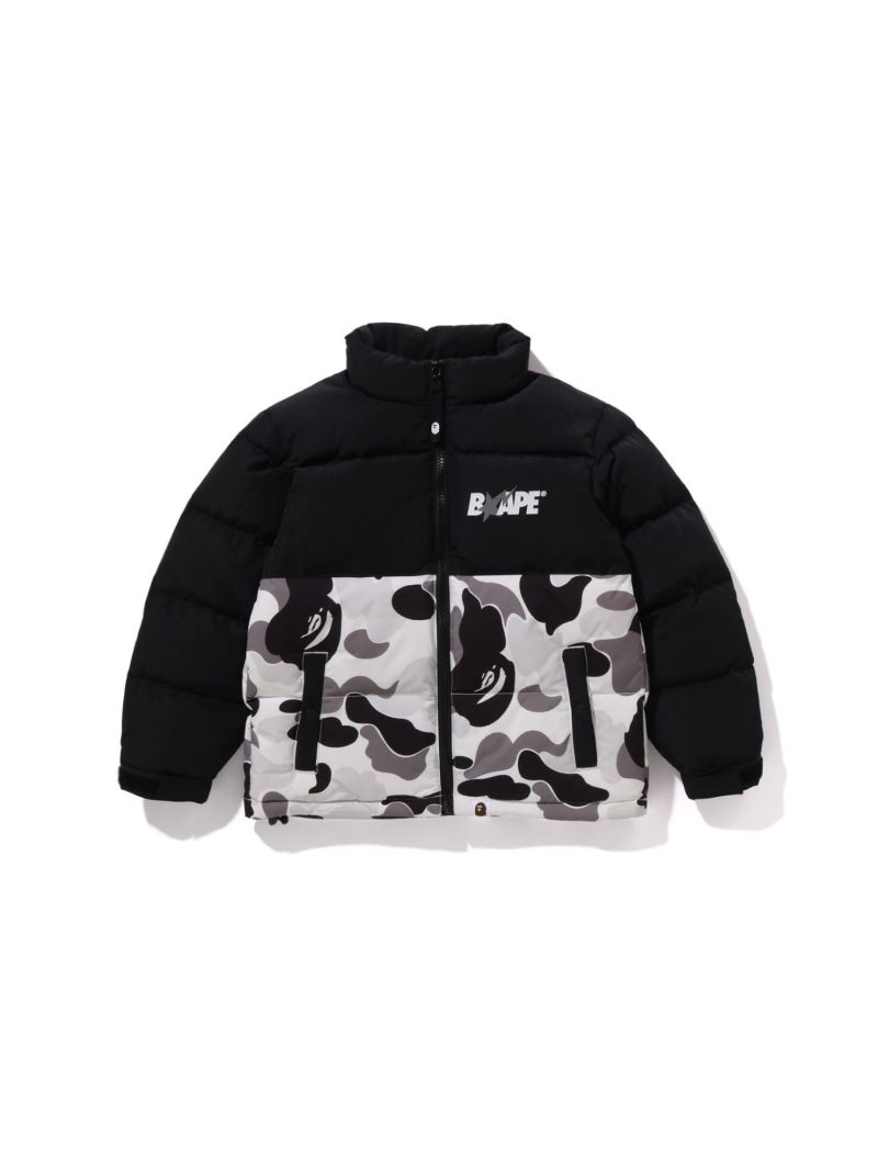 【SALE／30%OFF】A BATHING APE PIRATE STORE ABC CAMO DOWN JACKET ア ベイシング エイプ パイレーツストア ジャケット・アウター ダウンジャケット・ダウンベスト ピンク ブラック ブルー【RBA_E】【送料無料】